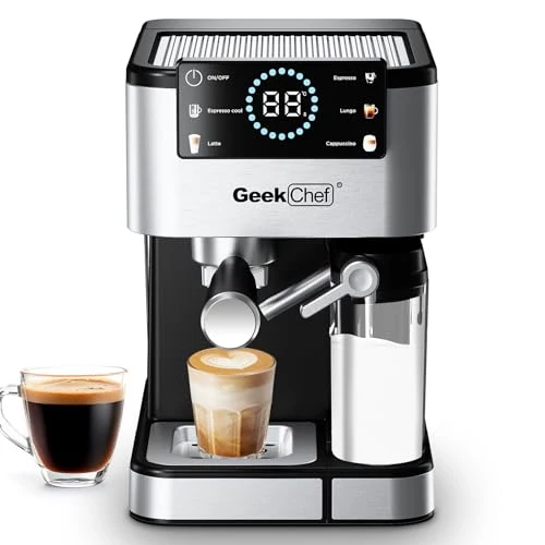 Next-Generation Espresso Machine with Milk Frother Healthy