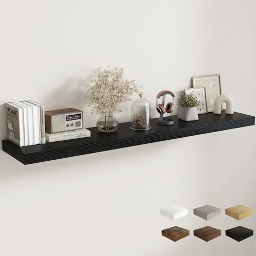 Soft 72 Inch Floating Shelves Lightweight