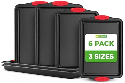 Healthy Nonstick Baking Pans Set 6 Count Efficient