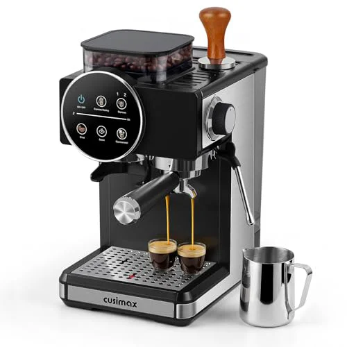 Quality Espresso Machine with Grinder User-Friendly