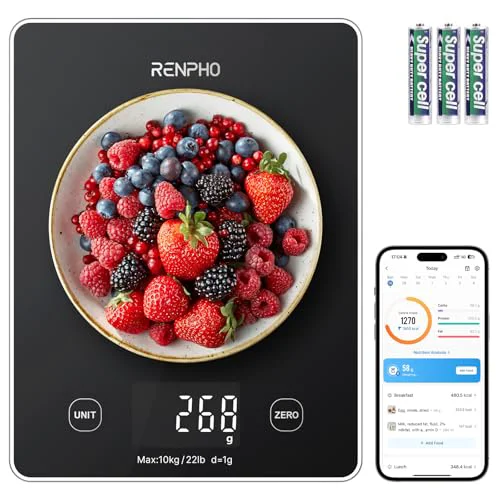 Enhanced Smart Food Scale with Nutritional Calculator Safe
