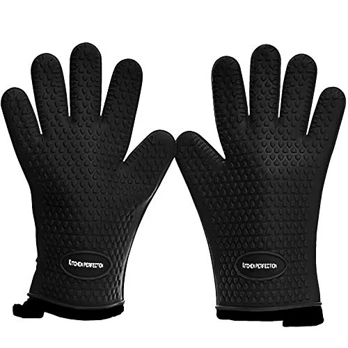 Enhanced XL Silicone Smoker BBQ Gloves 2 Count Advanced