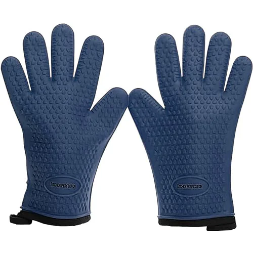 Minimalist Silicone Smoker BBQ Gloves 2 Count Responsible
