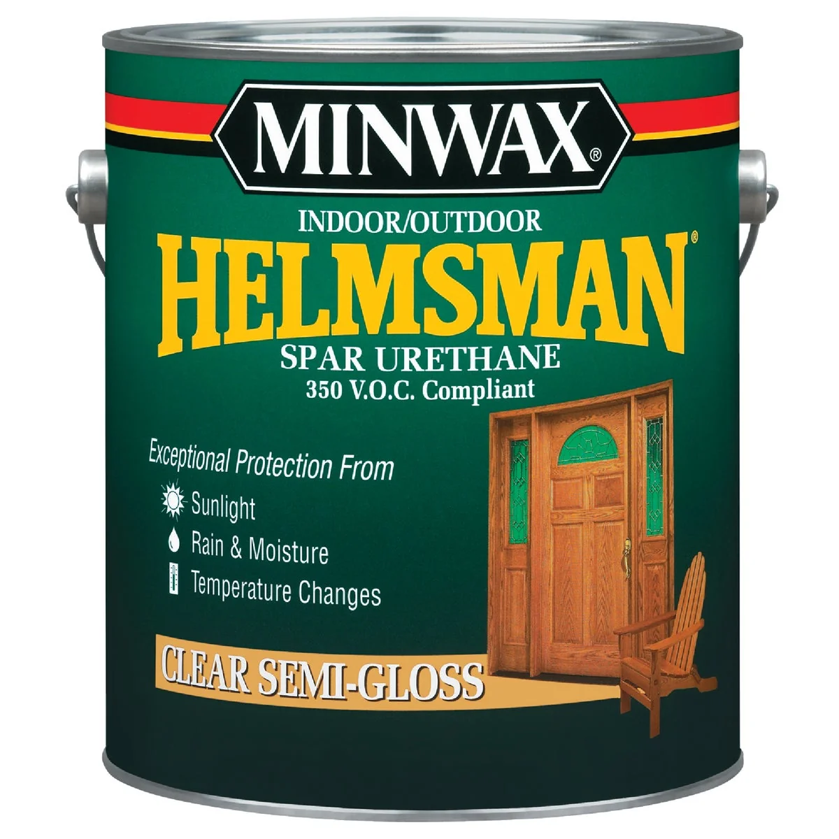 Refined Minwax Helmsman VOC Semi-Gloss Spar Interior Exterior Varnish Gallon Proven