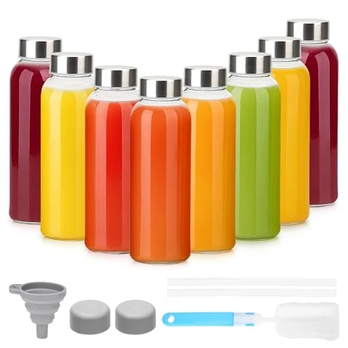 Exceptional 10 oz Glass Juice Bottles Efficient