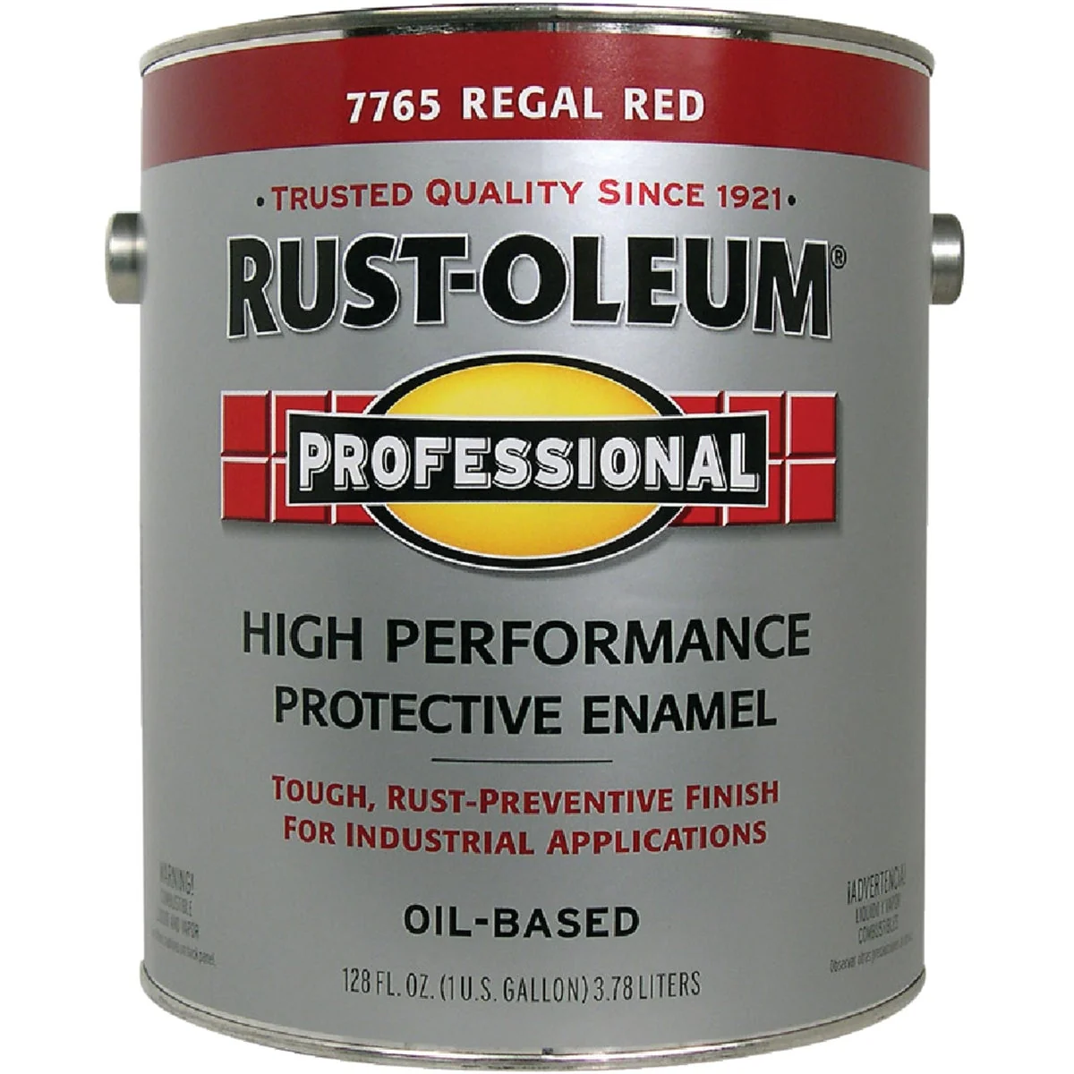 Safe Rust-Oleum Professional Oil Based Gloss Protective Rust Control Enamel Regal Red 1 Gal.
