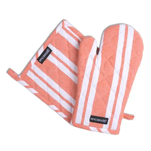 First-Class Oven Mitts and Pot Holders Set 2 Count Premium Material