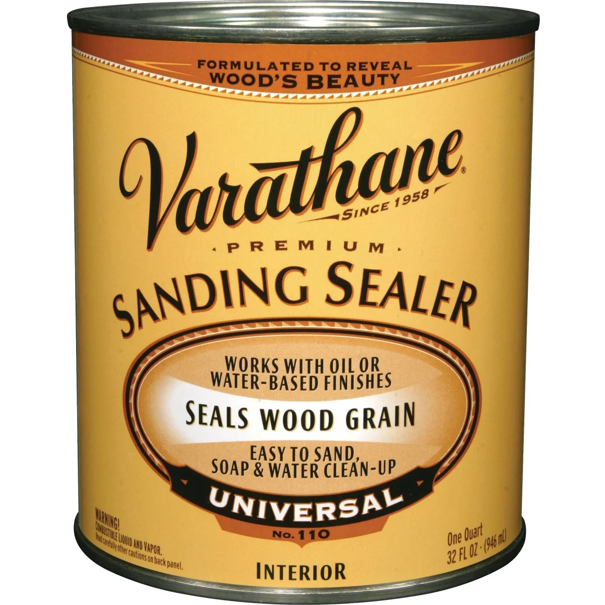 Convenient Varathane Clear Acrylic Sanding Sealer 1 Qt. Environmentally Friendly