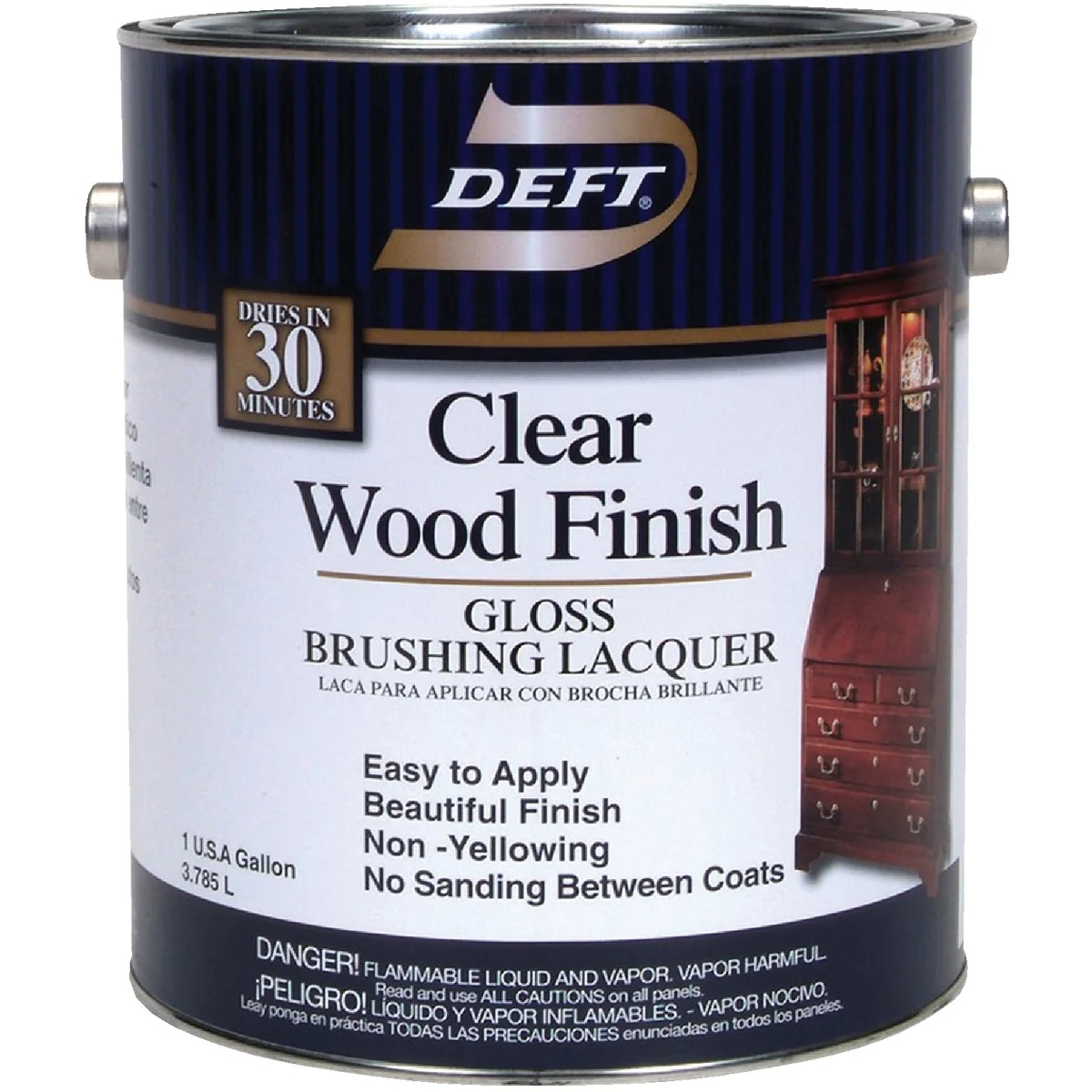 Solid Deft Gloss Gallon 400 Sq. Ft. Gal. Lacquer Superior