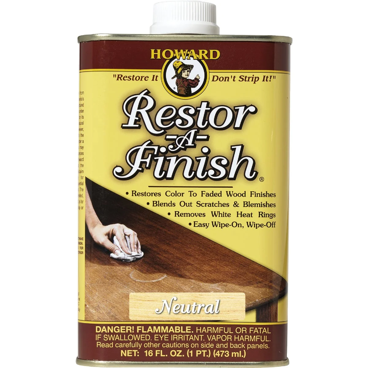 Sustainable Howard Restor-A-Finish 16 Oz. Neutral Wood Finish Restorer Dependable