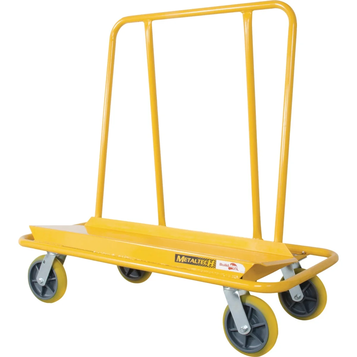 Comfortable MetalTech Buildman Grade Series 3000 Drywall Cart Quality
