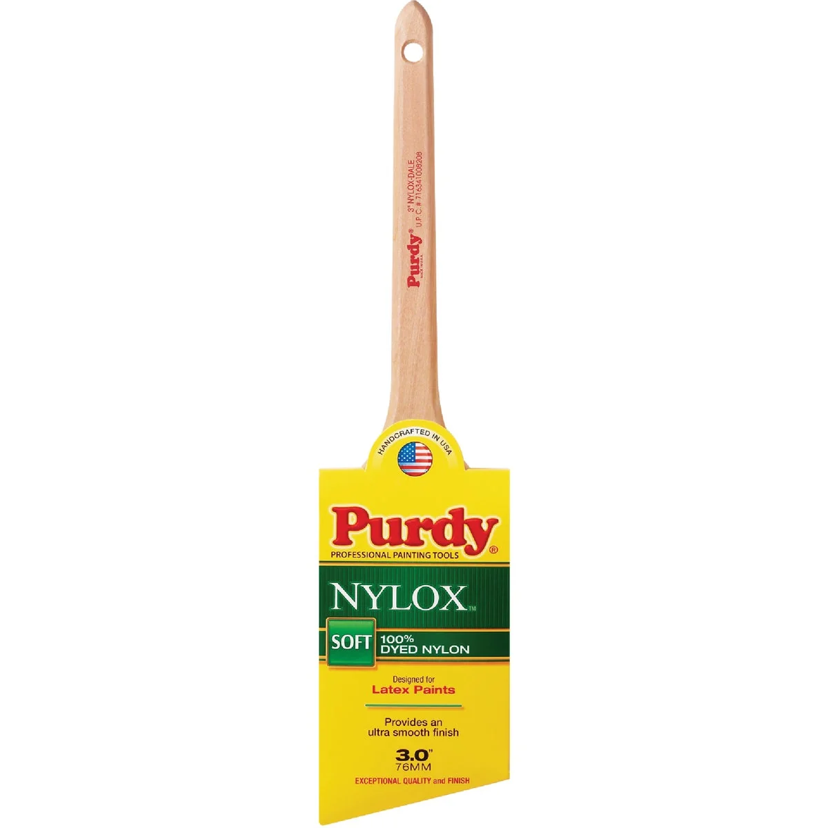 Trusted Purdy Nylox Dale 3 In. Angular Trim Soft Paint Brush Lightweight