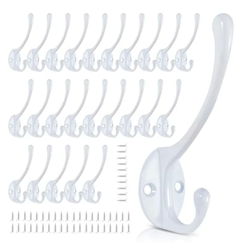 Pure Wall Hooks for Hanging 25 Count Premium Material