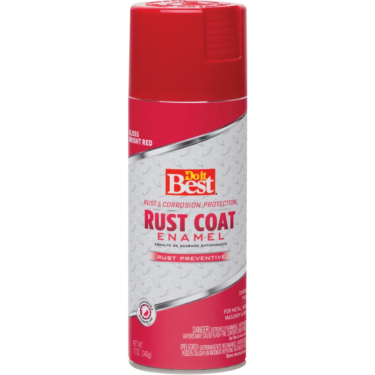 Artisan Do it Rust Coat Gloss Bright Red 12 Oz. Anti-Rust Spray Paint Green