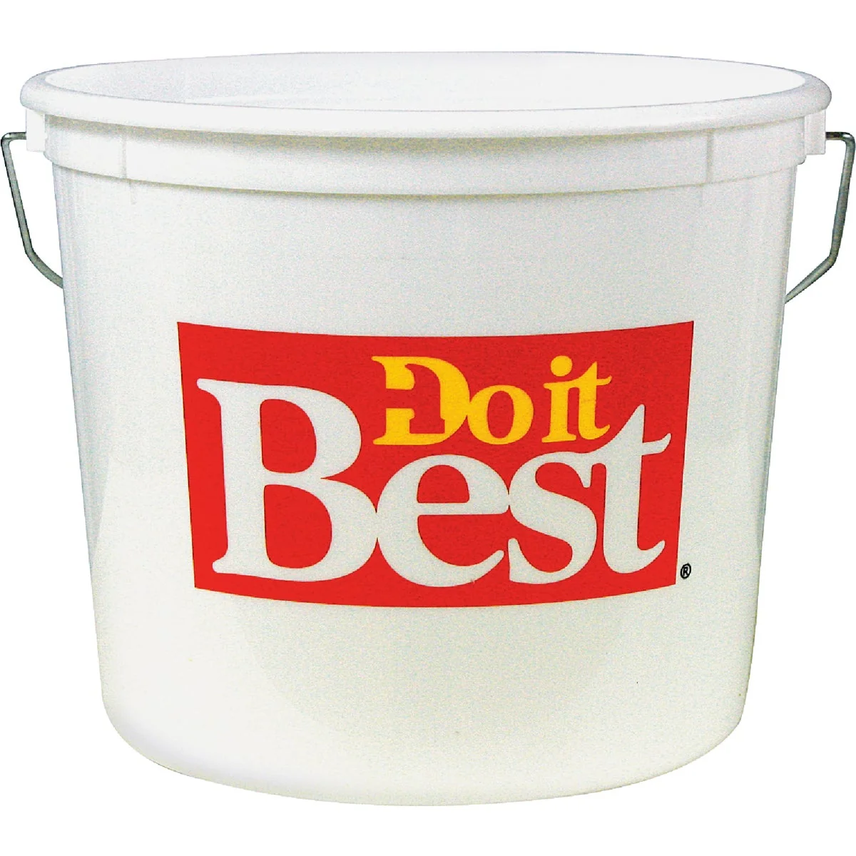 Soft Do it 5 Qt. White Polysteel Pail Lightweight