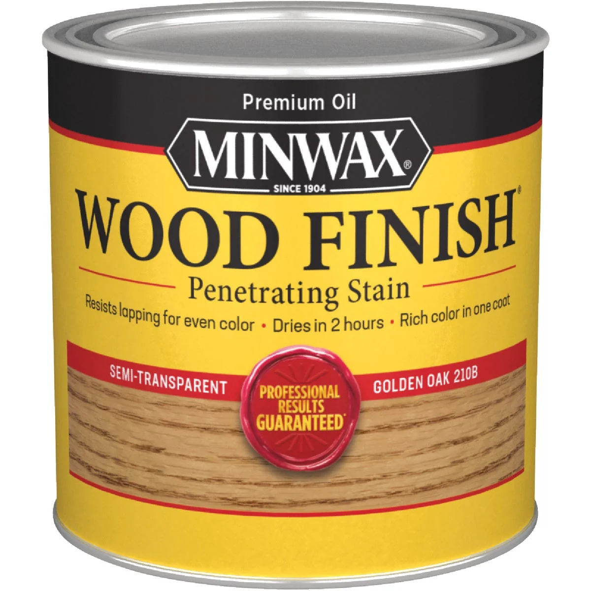 Certified Minwax Wood Finish Penetrating Stain Golden Oak 1 2 Pt. Prestigious