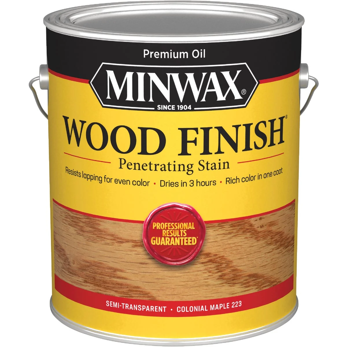 Prestigious Minwax Wood Finish VOC Penetrating Stain Colonial Maple 1 Gal. Genuine