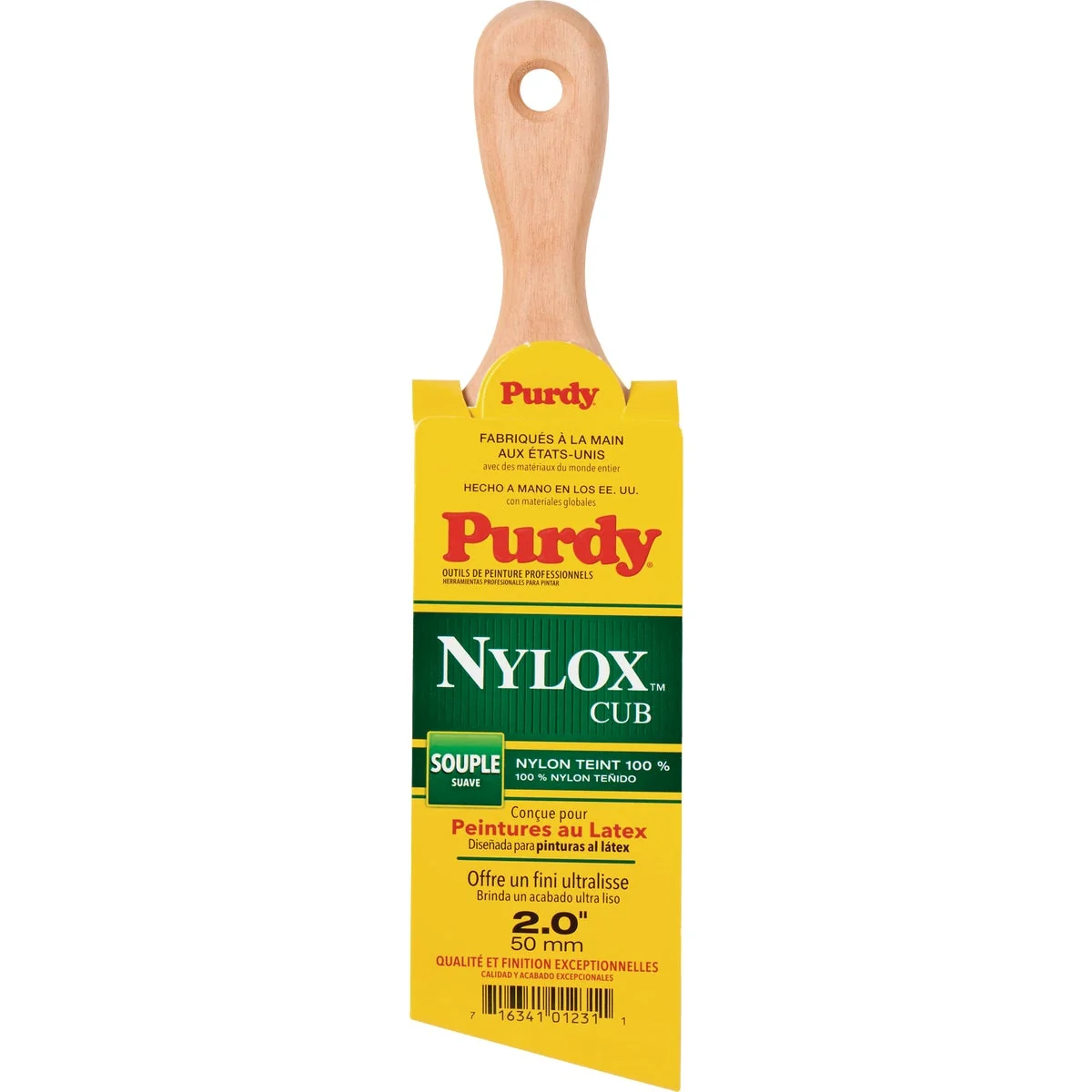 Solid Purdy Nylox Cub 2 In. Paint Brush Secure