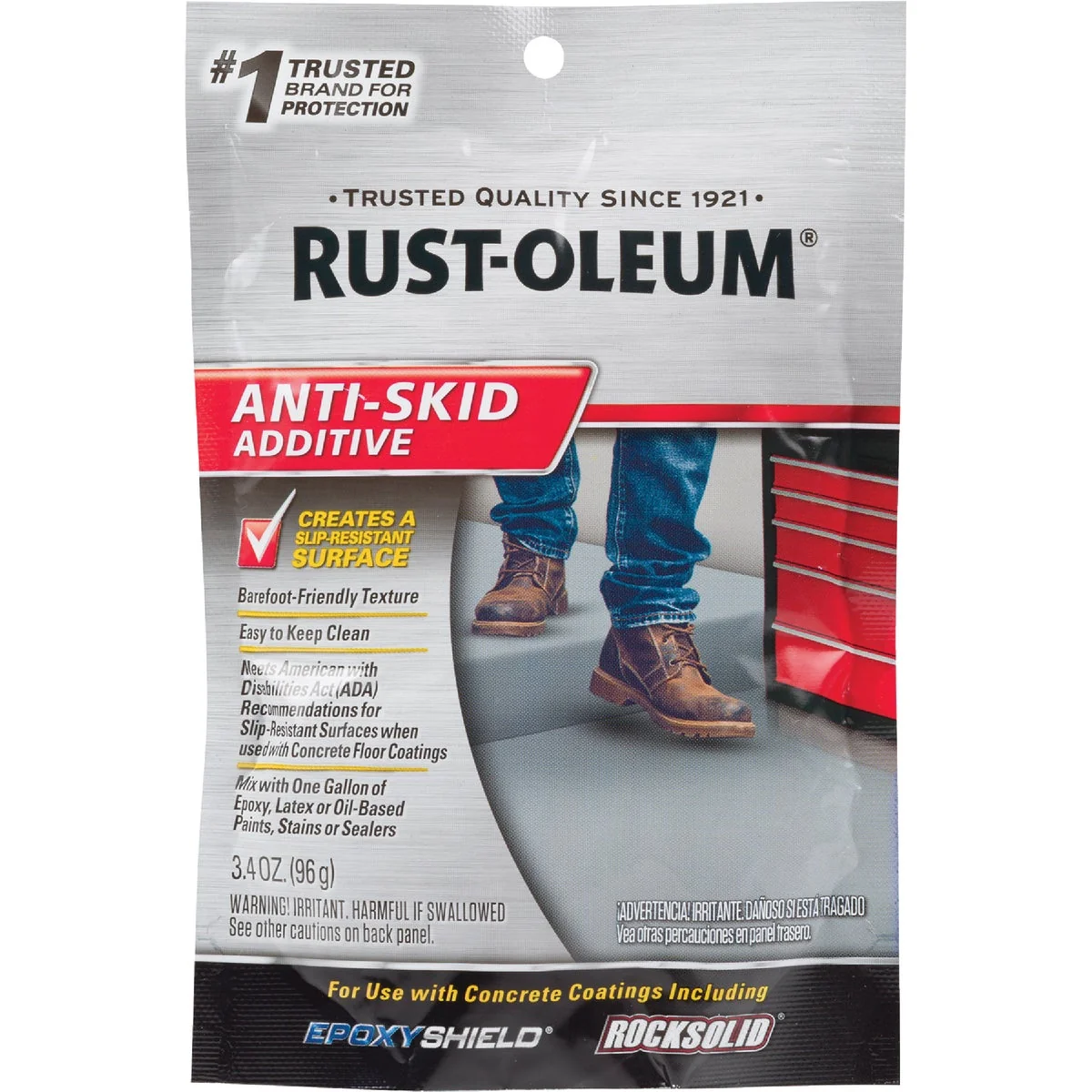 Superior Rust-Oleum Anti-Skid Paint Additive 3.4 Oz. Smooth