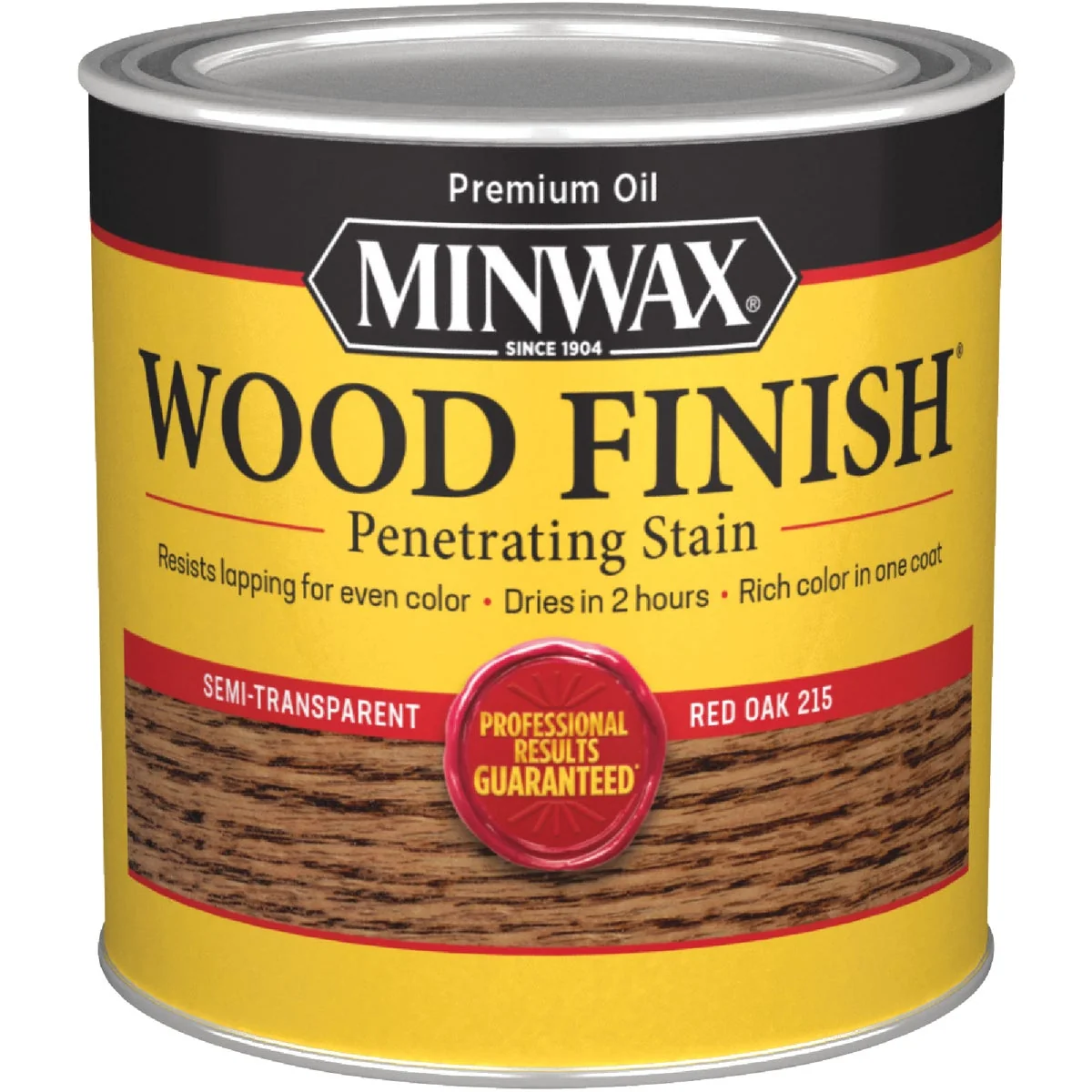 Fine Minwax Wood Finish Penetrating Stain Red Oak 1 2 Pt. Fashionable