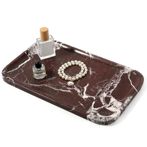 Classic Marble Vanity Tray Minimalist
