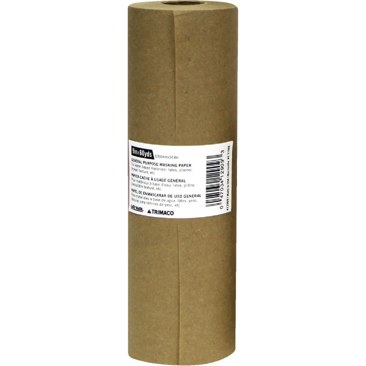 Natural Trimaco 9 In. x 180 Ft. Brown Masking Paper Quality