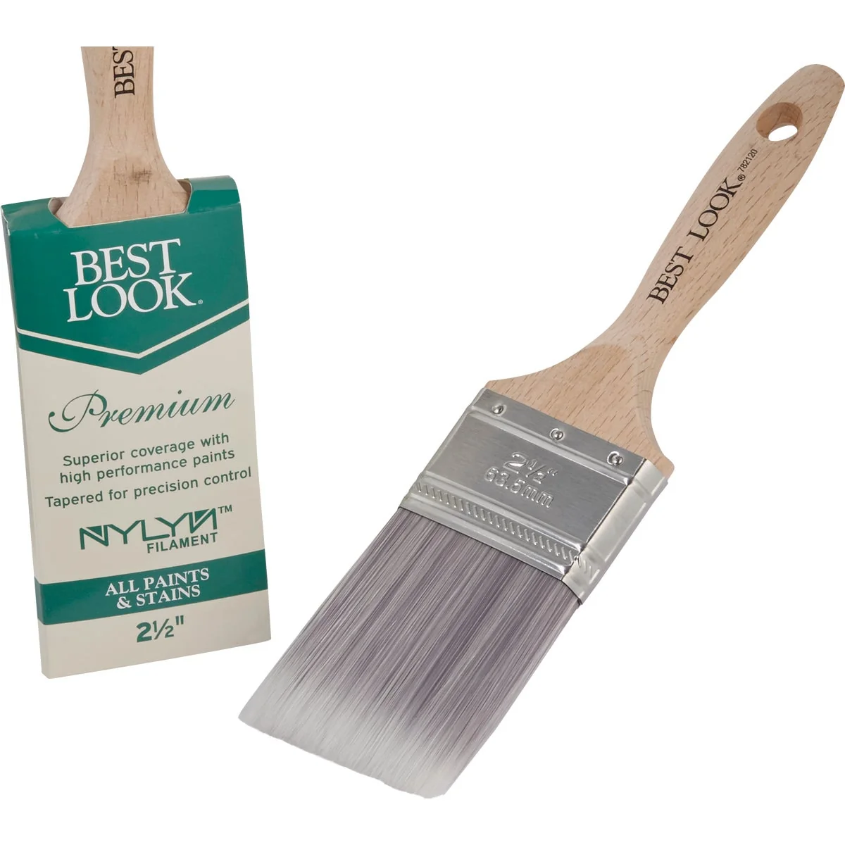 Premium Material Look Premium 2.5 In. Flat Nylyn Paint Brush Elite