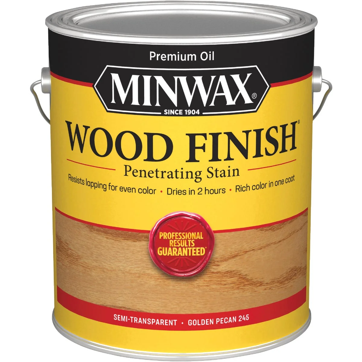 Efficient Minwax Wood Finish Penetrating Stain Golden Pecan 1 Gal. Responsible