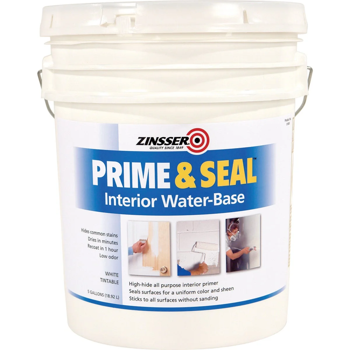 Excellent Zinsser Interior Prime Seal Water-Based Primer White 5 Gal. Sophisticated