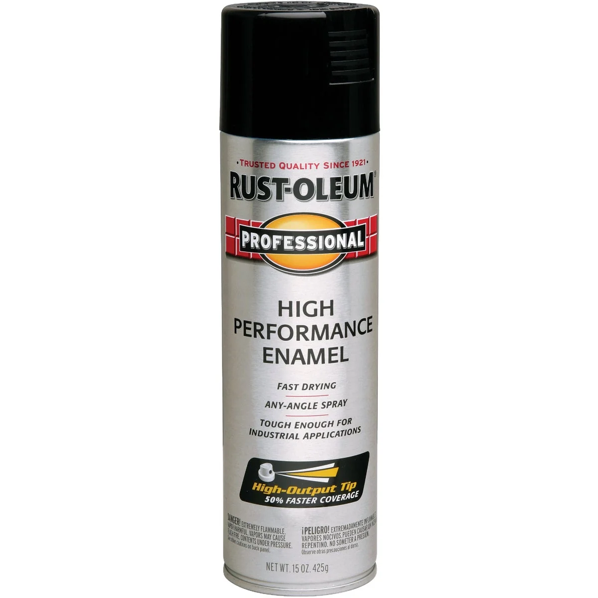 Selected Rust-Oleum Professional Fast Dry 15 Oz. Gloss High Performance Enamel Spray Paint Black Verified