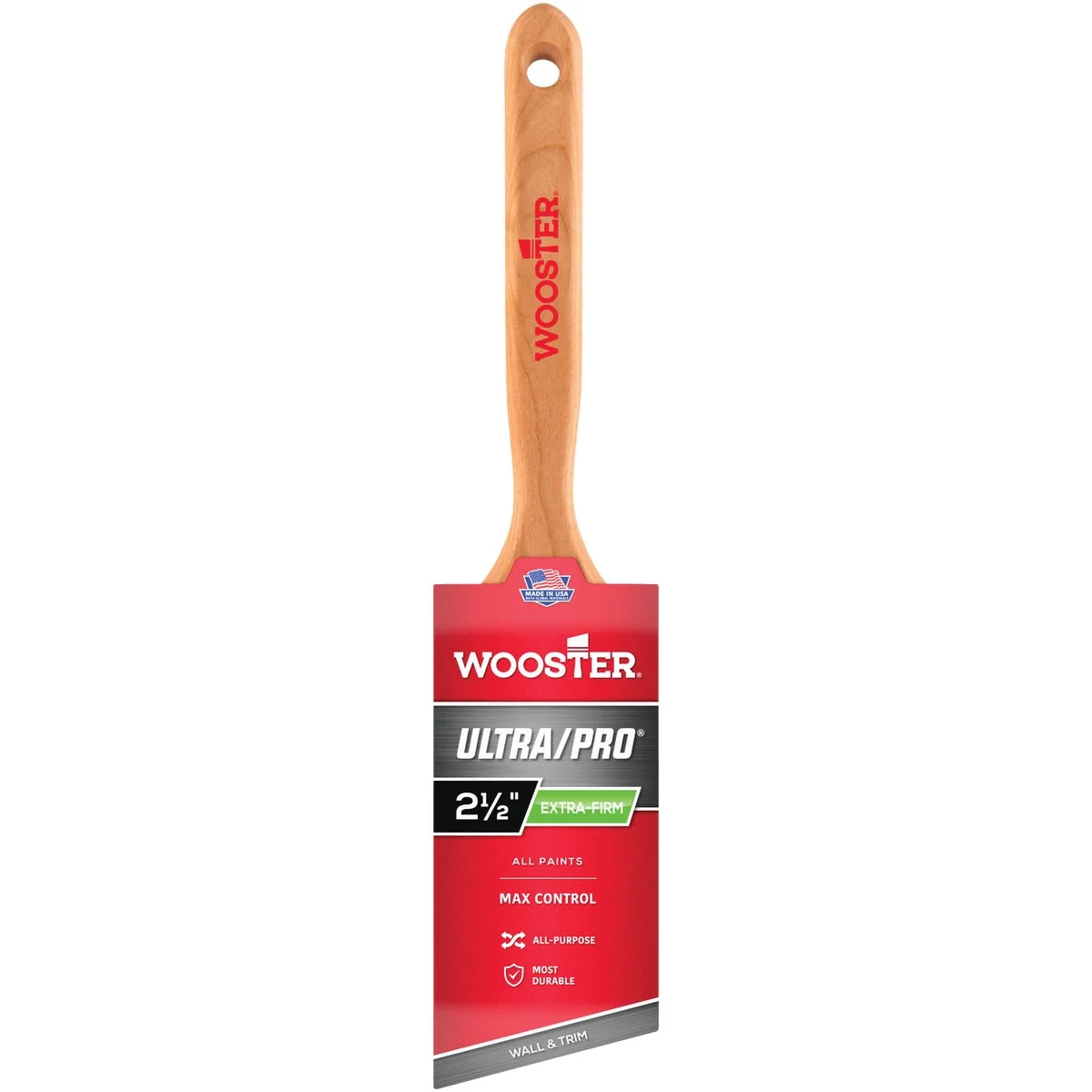 Authentic Wooster Ultra Pro Extra-Firm 2-1 2 In. Angle Sash Paint Brush Practical