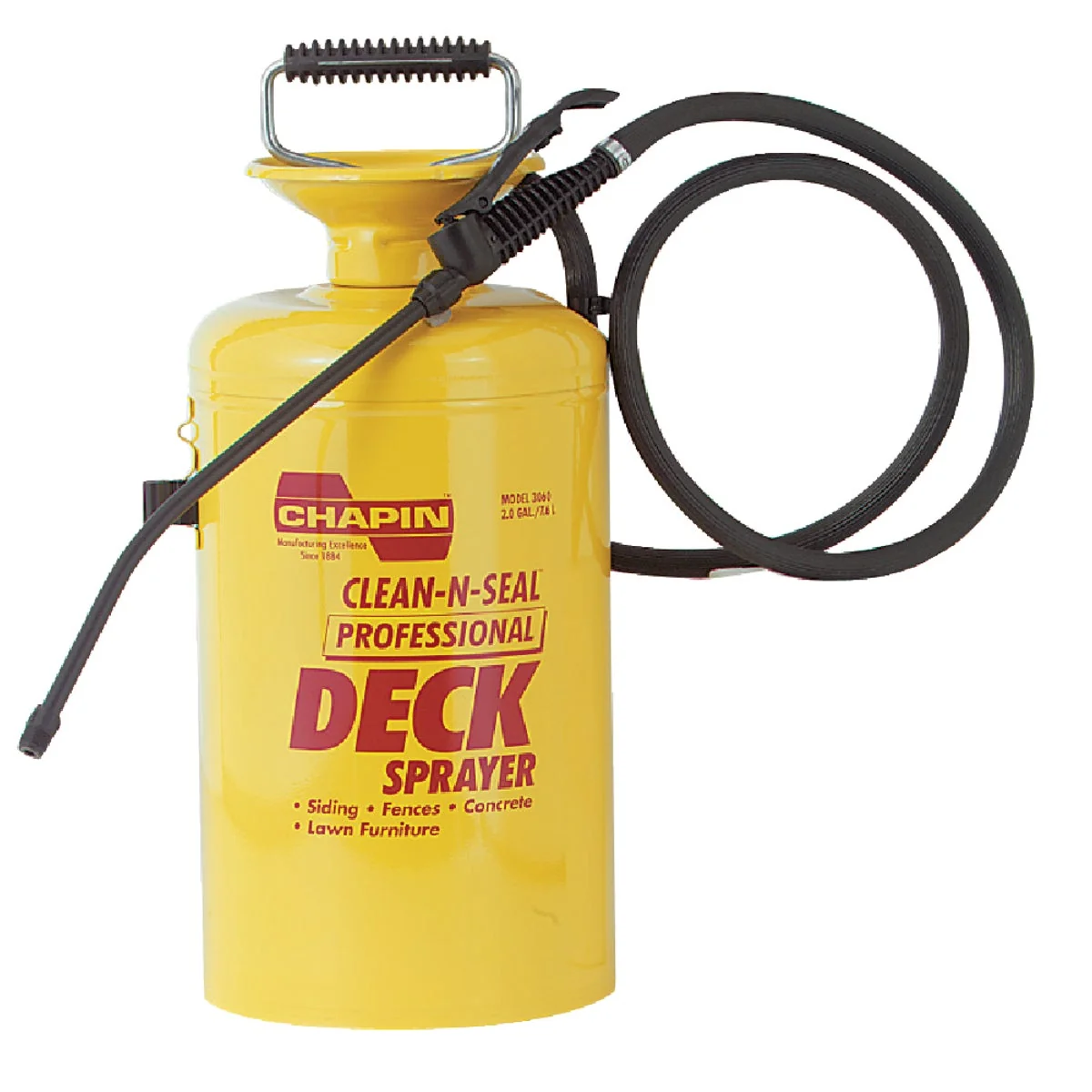 Next-Generation Chapin Clean-N-Seal 2 Gal. Steel Professional Deck Sprayer World-Class