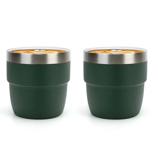 Easy-to-Use 4 oz Espresso 2 Count Minimalist