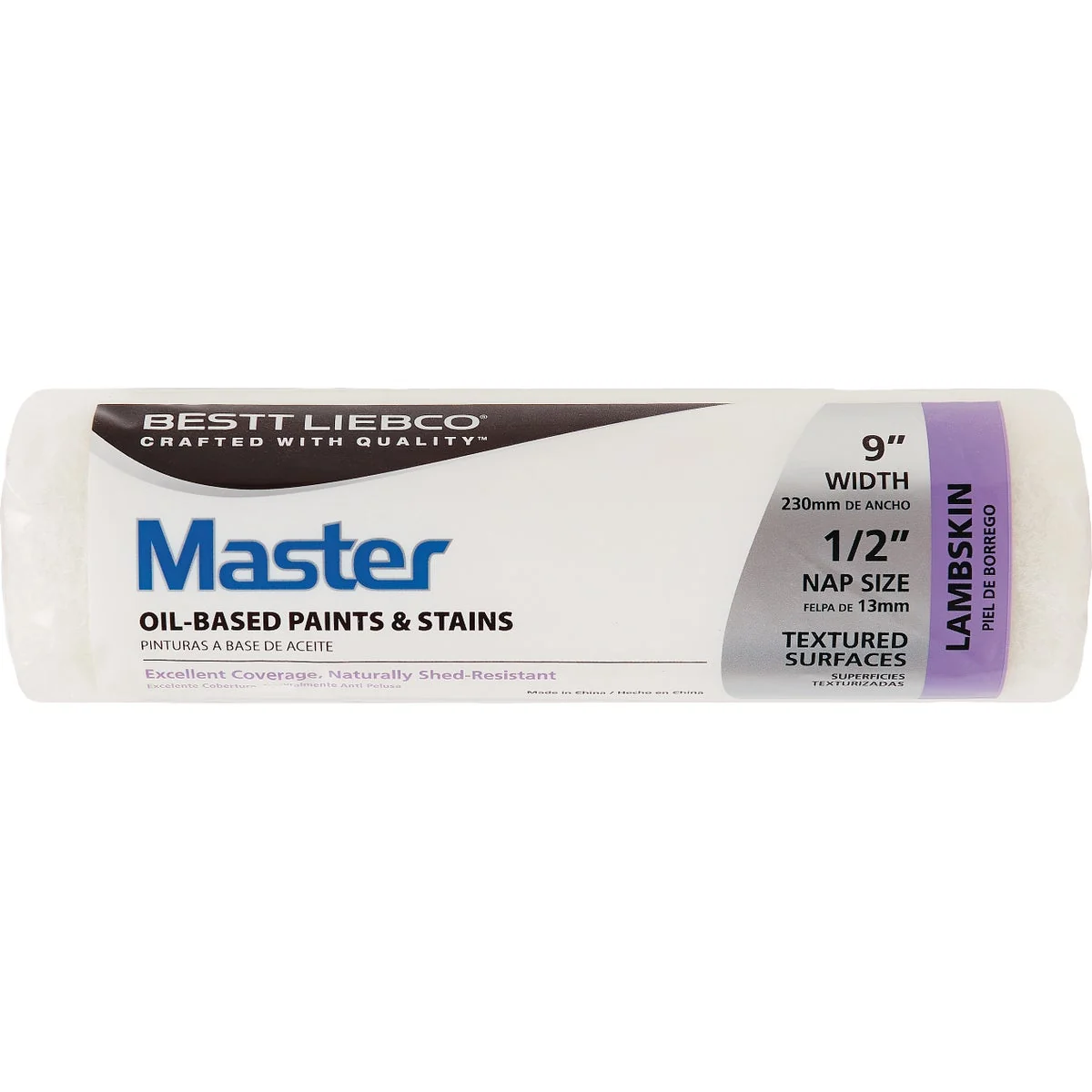 Official Purdy t Liebco Master Lambskin 9 In. x 1 2 In. Lambskin Roller Cover Contemporary