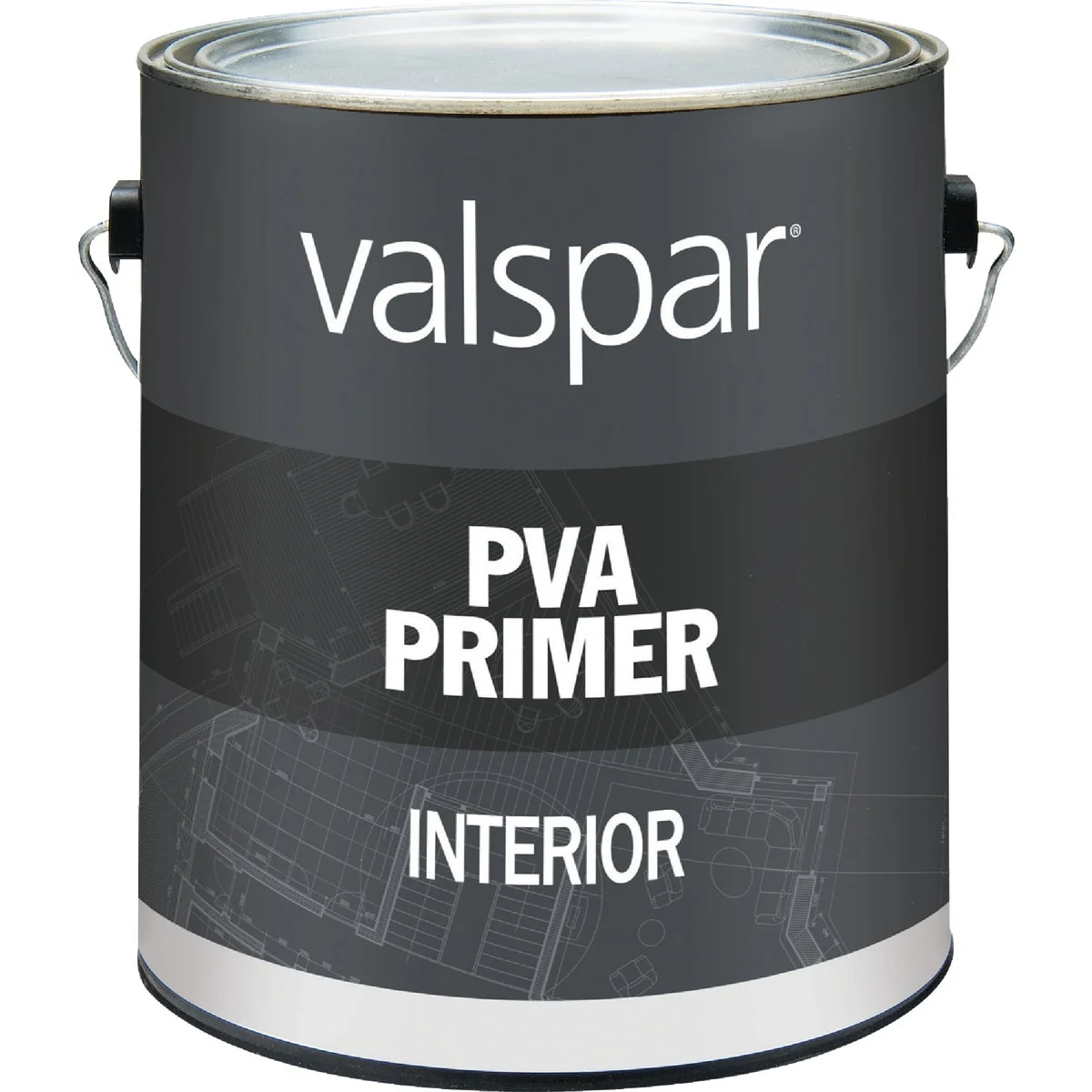 Organic Valspar PVA Interior Latex Drywall Primer White 1 Gal. Natural