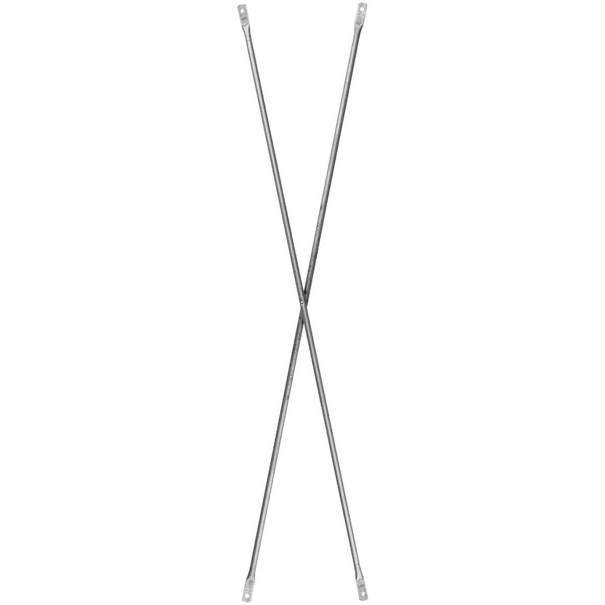 Fine MetalTech 7 Ft. x 2 Ft. Galvanized Steel Scaffolding Cross Brace For Outriggers Quality