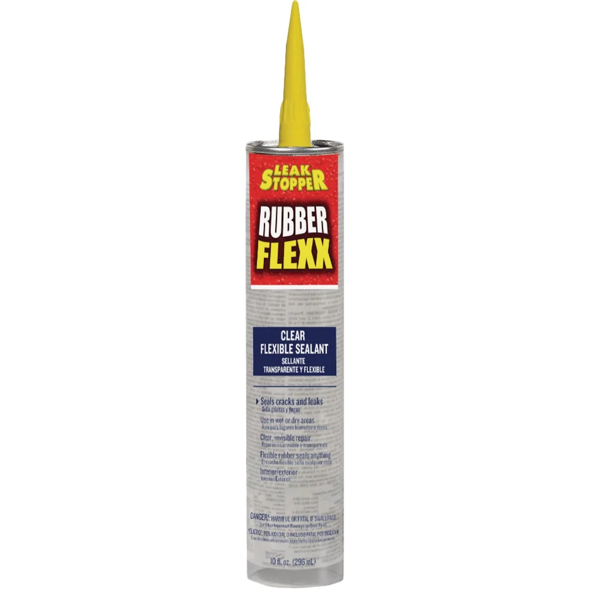 Contemporary Leak Stopper 10 Oz. Clear Rubber Flexx Flexible Sealant Functional