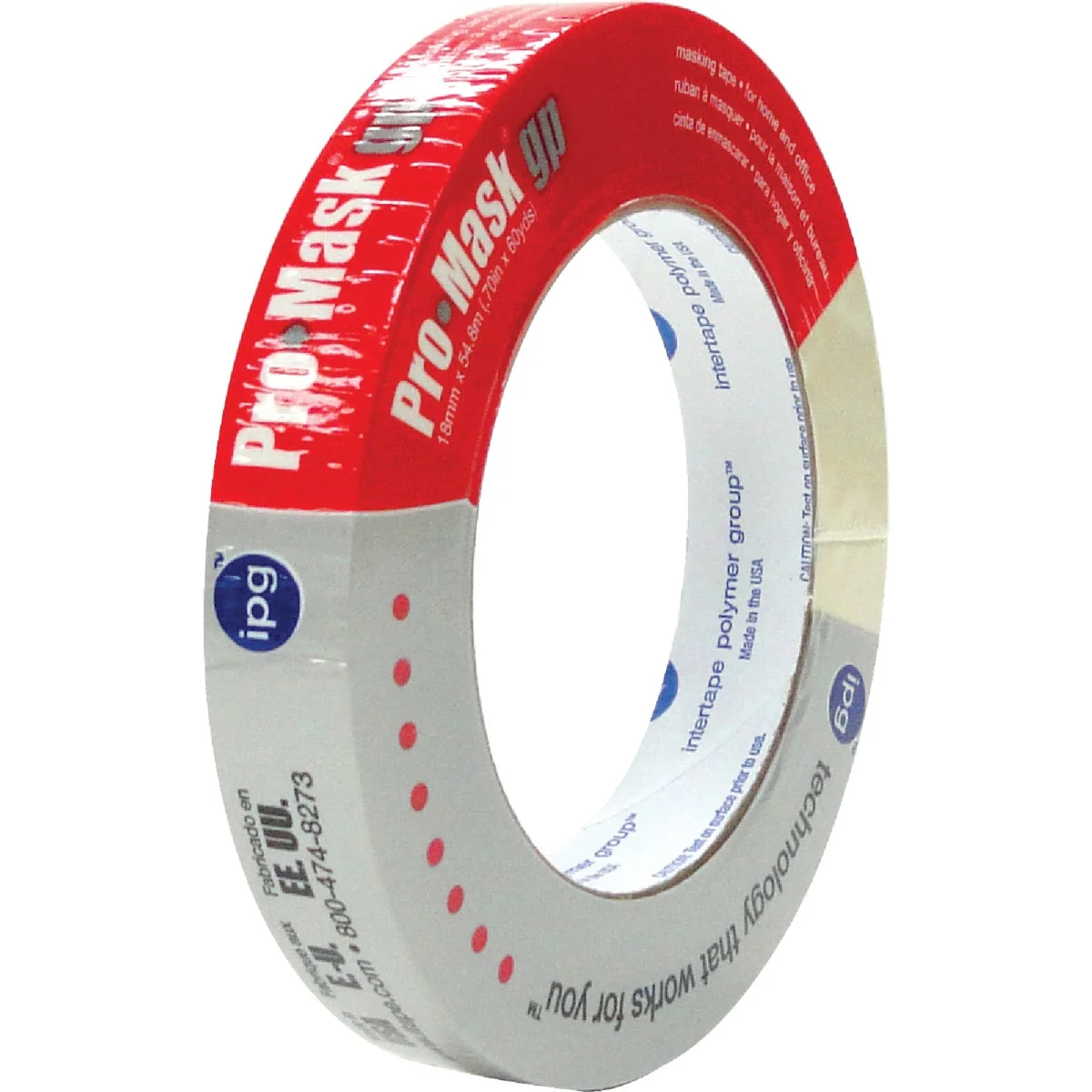 Contemporary IPG PG500 0.70 In. x 60 Yd. General-Purpose Masking Tape Luxury