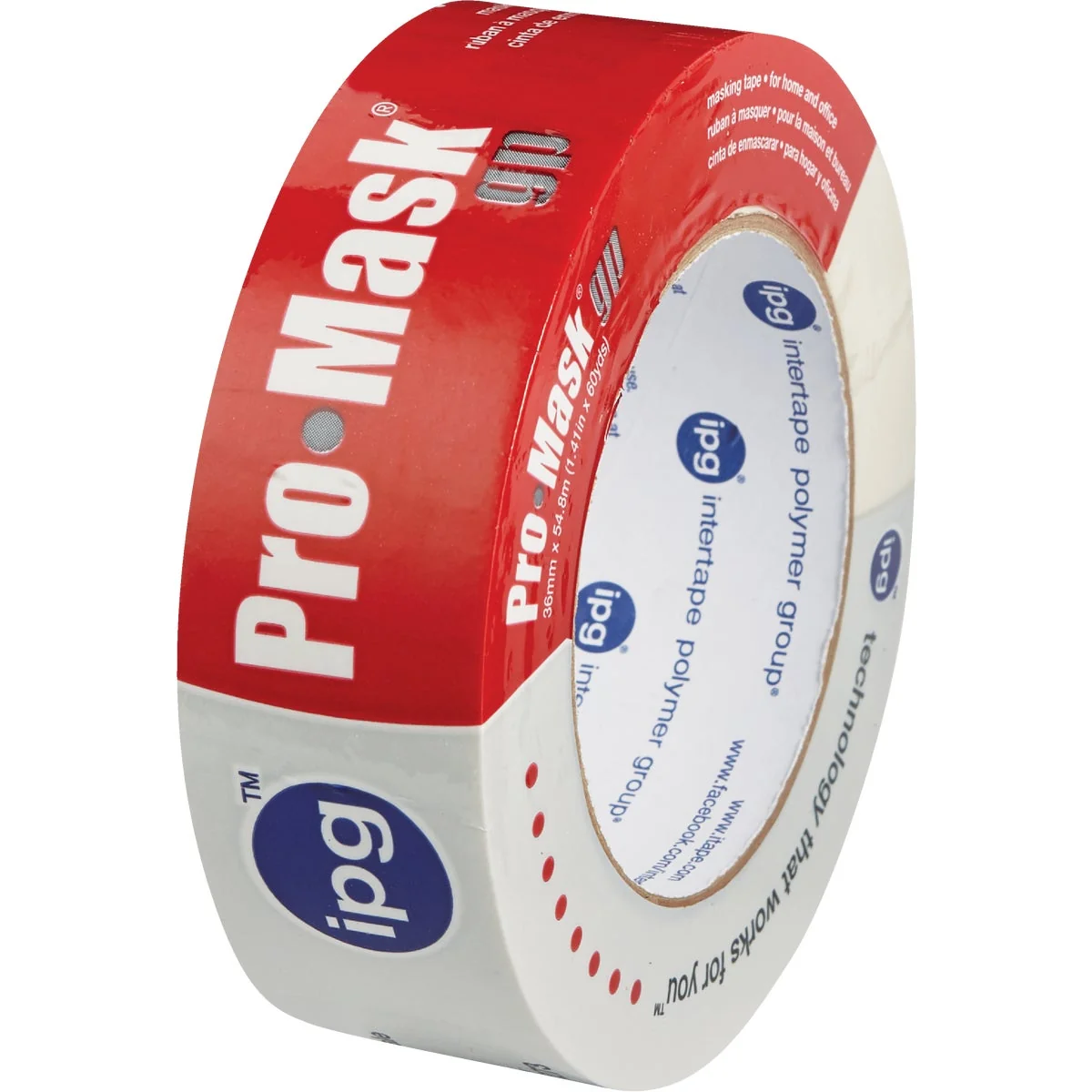 Safe IPG PG500 1.41 In. x 60 Yd. General-Purpose Masking Tape Luxury