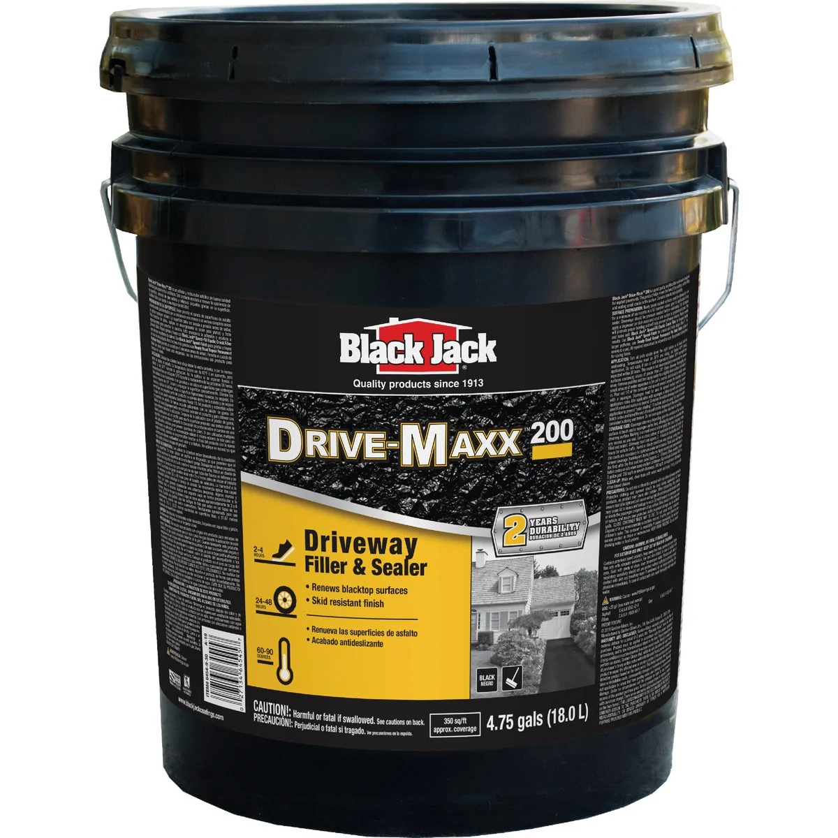 Modern Black Jack Drive-Maxx 200 5 Gal. 2 Yr. Fast Dry Filler and Sealer Traditional