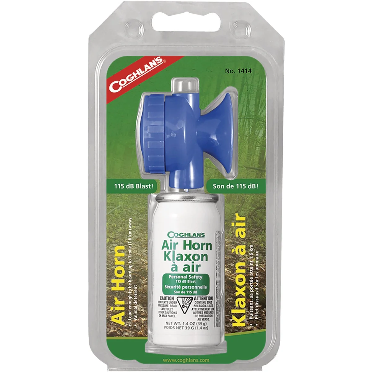 Relaxed Coghlans 1.4 Oz. Air Signal Horn Detailed