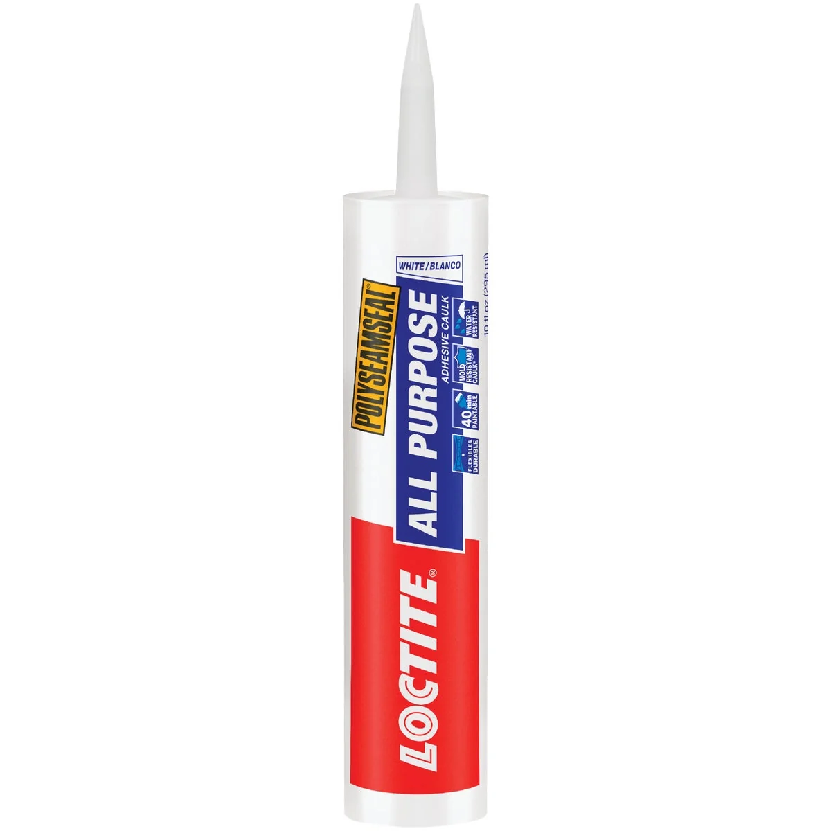 Smooth LOCTITE POLYSEAMSEAL 10 Oz. White Adhesive Caulk Selected