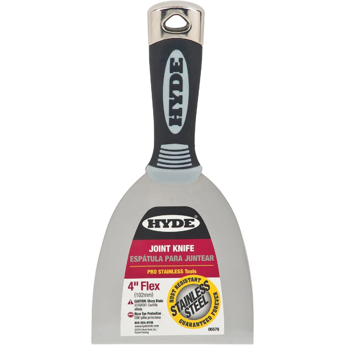 Smooth Hyde Pro Stainless 4 In. Flex Joint Knife Reusable