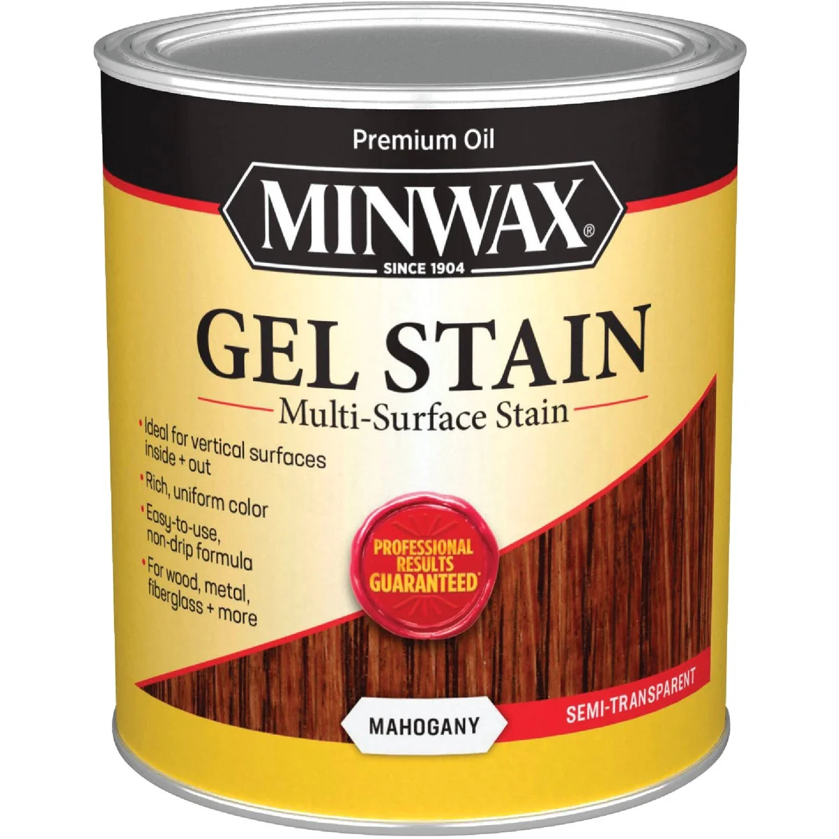 Detailed Minwax Gel Stain Mahogany 1 Qt. High-Quality