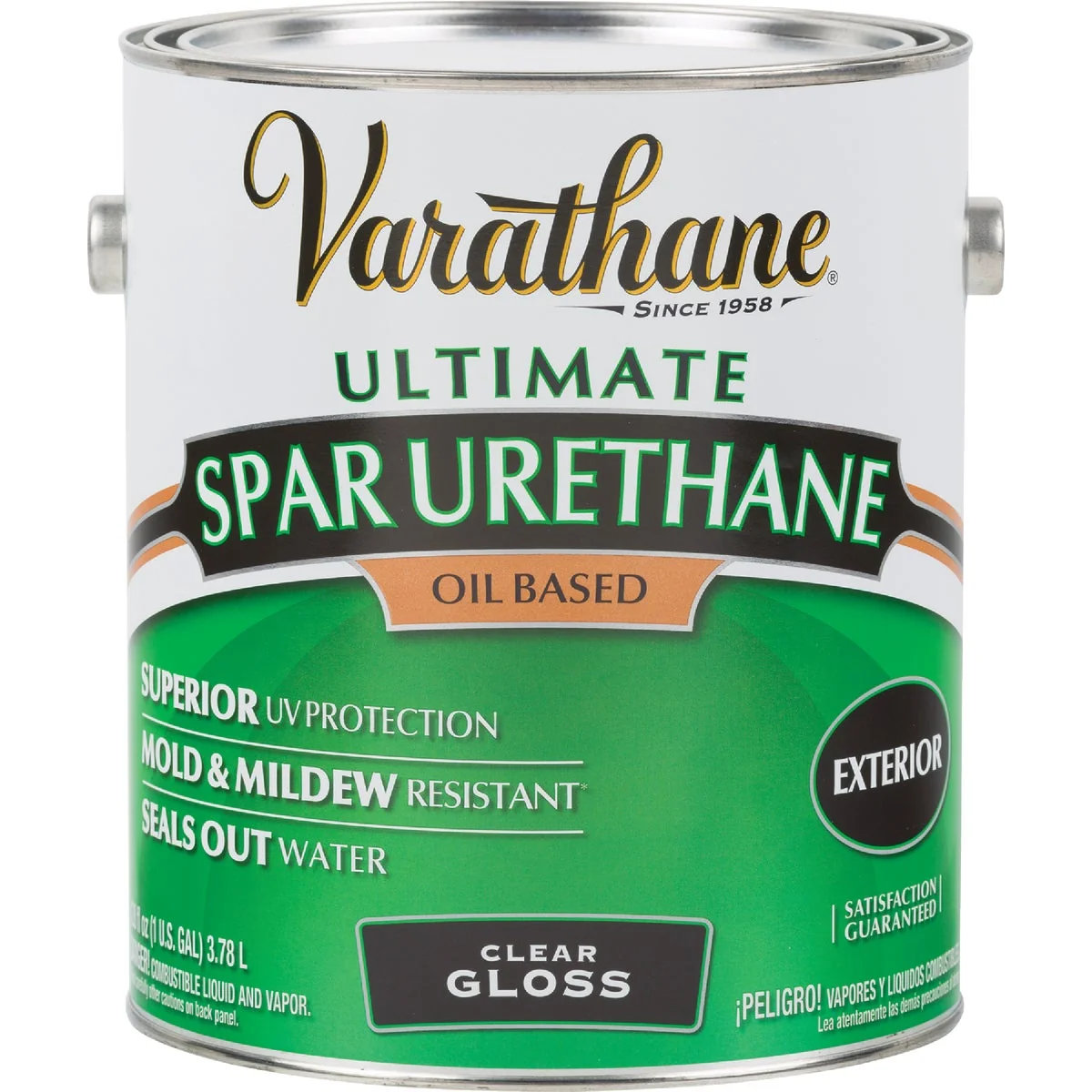 User-Friendly Varathane Gloss Clear Exterior Low VOC Spar Urethane 1 Gal. Reliable