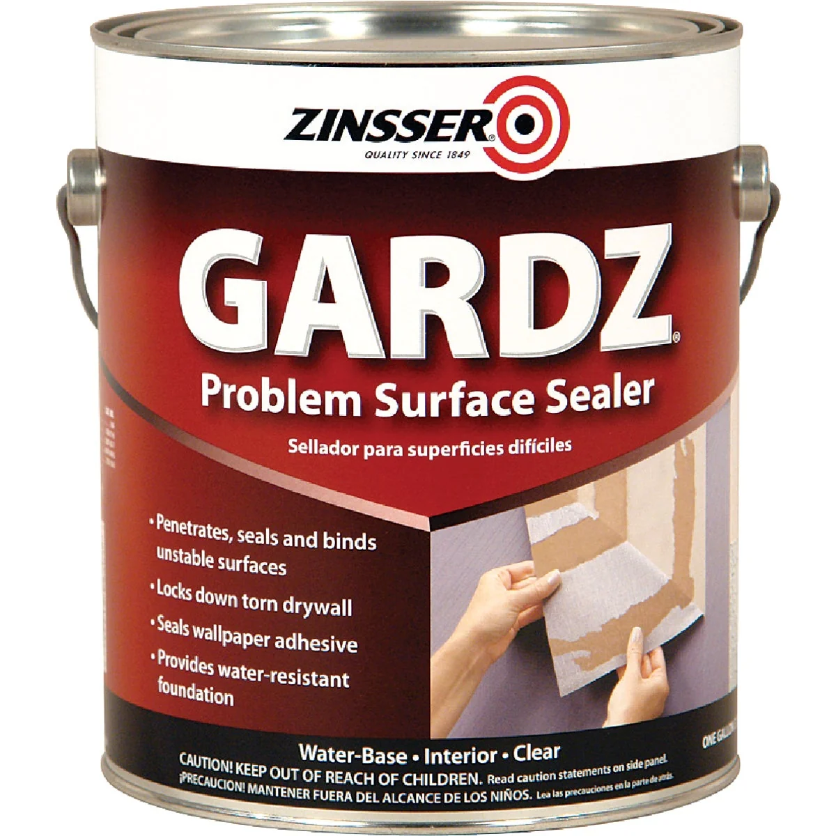 Soft Zinsser Gardz Water Based Low Odor Drywall Sealer 1 Gal. Original
