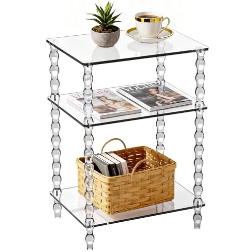 Prestigious Acrylic Side Table Practical