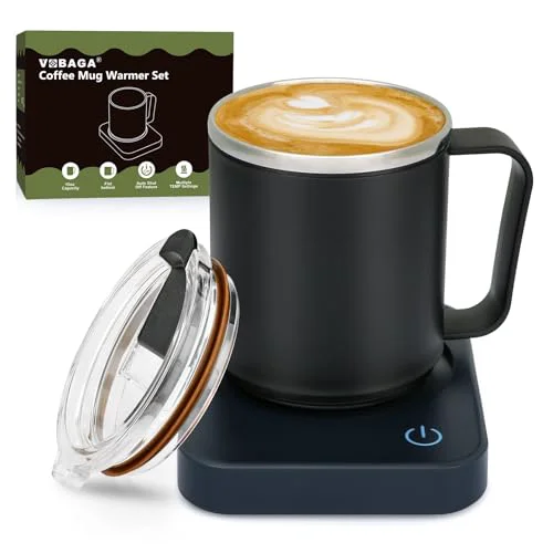 Durable Coffee Mug Warmer Set with Auto Shut Off User-Friendly