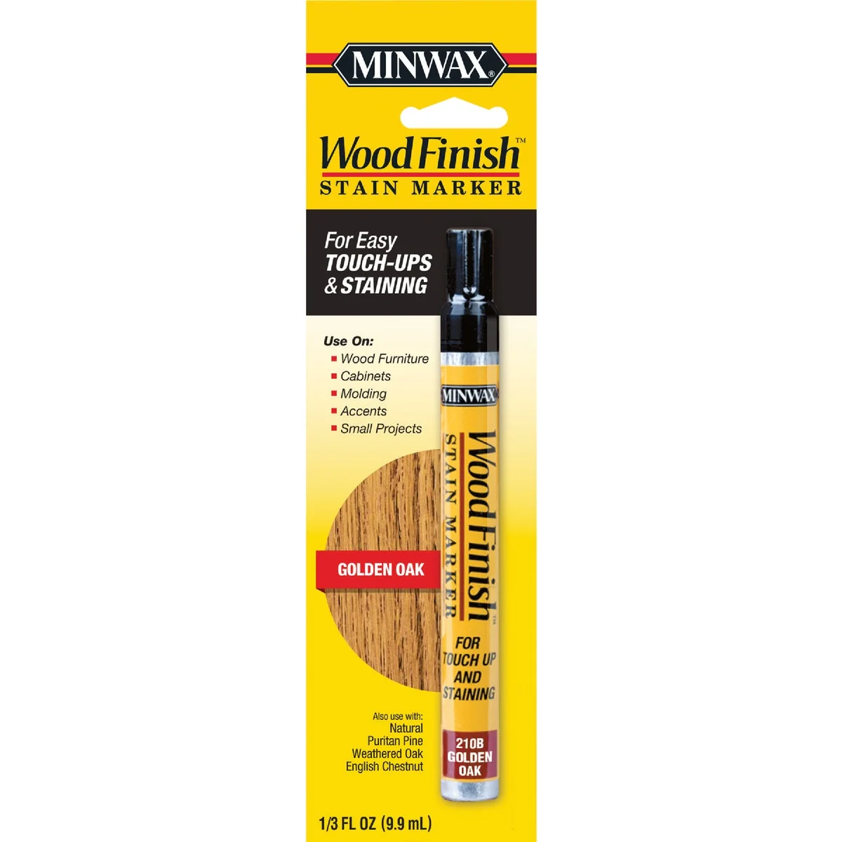 Pure Minwax Wood Finish Golden Oak Stain Marker Crafted