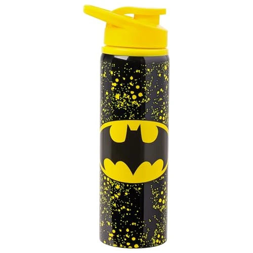Flexible Batman Logo Stainless Steel Water Bottle Lightweight